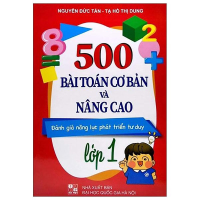 Sách - 500 Bài Toán Cơ Bản Và Nâng Cao Lớp 1