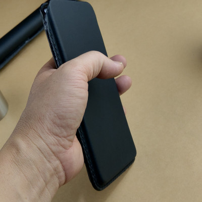 Bao da rút không dây Ép phom cho Note20 Ultra da bò may thủ công - hàng chính hãng