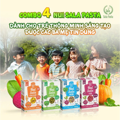 Nui Hữu Cơ Bí Đỏ Cà Rốt Ăn Dặm Cho Bé Tốt Cho Mắt Giàu Vi Chất Cho Bé Cầm Nắm Hộp 200gr