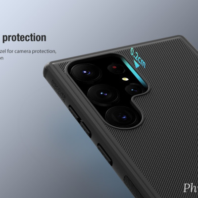 Ốp lưng điện thoại Nillkin dành cho Samsung Galaxy S23 Ultra/ S23 Plus/ S23 Super Frosted Shield Pro - Hàng nhập khẩu