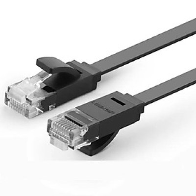 Ugreen UG11235NW104TK 1M màu Đen Cáp mạng LAN CAT6 UPT cáp dẹp - HÀNG CHÍNH HÃNG