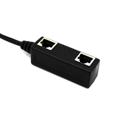 Cáp Chia Cổng Mạng LAN RJ45 1 Sang 2 Cổng - Hàng Nhập Khẩu