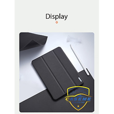 Bao da dành cho iPad Mini 6 hiệu Dux Ducis Domo có khe để bút, bảo vệ camera, chống sốc, cao cấp - Hàng nhập khẩu.