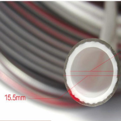  Bộ dây vòi xịt nước rửa xe, tưới cây . tăng áp 3 lần, loại 15m 206701-2 đầu đồng,cút,nối vàng+ tặng đai