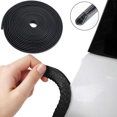 Freeship 30K cuộn 12m Nẹp viền chữ U cao su lõi thép trang trí và chống xước nẹp viền cánh cửa ô tô