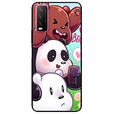 Ốp lưng dành cho Vivo Y20 - Y20s - Y12s mẫu Gấu Tim
