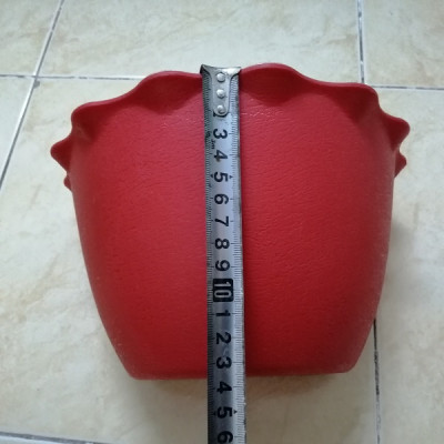 20 CHẬU CHẬU ỐP TƯỜNG BÁN NGUYỆT TRỒNG HOA
