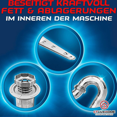 Viên vệ sinh máy rửa bát Finish vỉ 3 viên - Chính hãng 