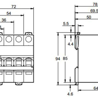 Cầu Dao Chống Giật 3 Pha Dobo Electric Korea (20A - 30mA - 380V) - Trắng