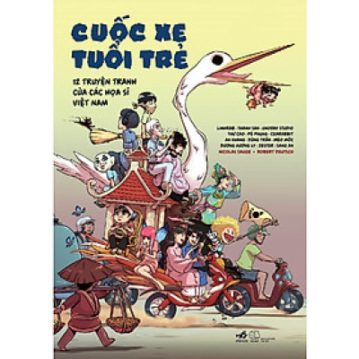 Sách - Cuốc xe tuổi trẻ: 12 truyện tranh của các họa sĩ Việt Nam - Nhã Nam Official