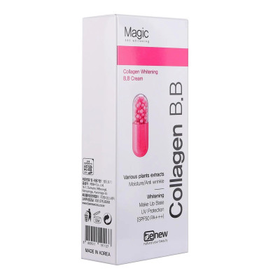 Kem nền trang điểm đa năng 3 in 1 BB ma thuật cao cấp Benew Magic Snow White Cream che phủ hoàn hảo SPF 50 PA+++ (50ml) - Hàng Chính Hãng 