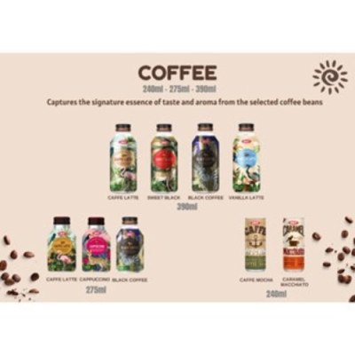 Cà phê đen OKF Hàn Quốc 275ML x 6 chai
