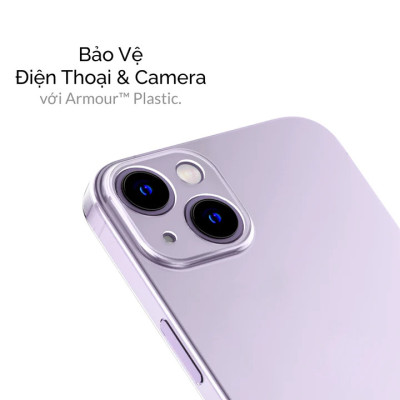 Ốp lưng chống sốc trong suốt cho iPhone 14 (6.1 inch) Likgus Crashproof giúp chống chịu mọi va đập - hàng nhập khẩu
