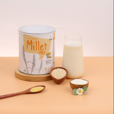 Sữa Hạt Gạo Lứt Hữu Cơ Millet Hộp 700g Vị Kê Nhập Khẩu Malaysia Cho Trẻ Từ 3 Tuổi & Cả Gia Đình Bổ Sung Dinh Dưỡng Vegan - 24grains