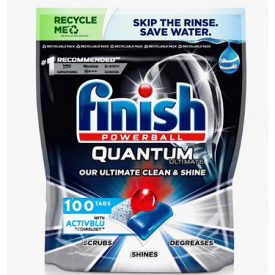 Viên rửa bát Finish Quantum Ultimate 100 viên loại cao cấp nhất nhập khẩu Chính Hãng