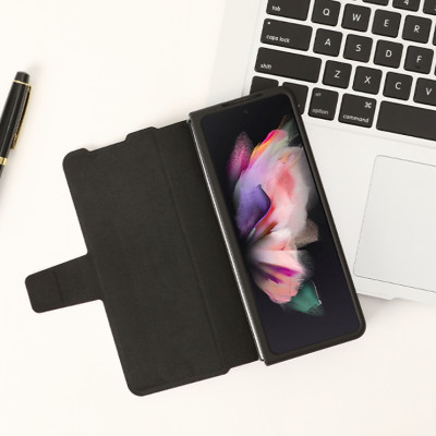 Bao Da dành cho Samsung Galaxy Z Fold 4 hiệu Nillkin Aoge Leather Cao Cấp - Hàng nhập khẩu