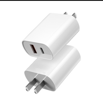 Bộ củ cáp sạc Wiwu Quick 2 in 1 Wi-U002 Type-C to Iphone cho điện thoại thông minh, sạc nhanh 20W, có chip thông minh bảo vệ an toàn sạc - Hàng chính hãng