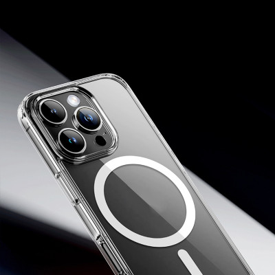 Ốp lưng trong suốt sạc từ tính dành cho iPhone 16 / 16 Plus / 16 Pro / 16 Pro Max - Hàng chính hãng