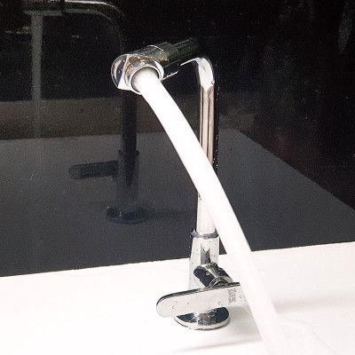 Vòi rửa chén lạnh Eurolife EL-T015 (Trắng bạc)