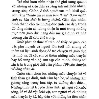 109 Câu Chuyện Về Lòng Nhân Ái