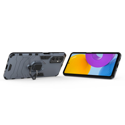 Ốp lưng dành cho Samsung Galaxy M52 iron chống sốc kèm iring - Hàng nhập khẩu
