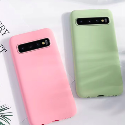 Ốp chống bẩn Dành Cho Samsung Galaxy S10e , S10 5G , S10 , S10 Plus Cao cấp, chống bám vân tay, không trơn trượt, bảo vệ camera màu 3D Camera - Hàng nhập khẩu