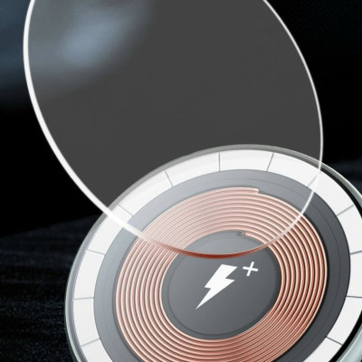 Sạc Wiwu M14 Magnetic Wireless 15W dành cho Smart Phone, Android Hỗ Trợ Bộ Sạc Không Dây 15W - Hàng Chính Hãng