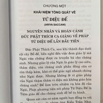 Sách - Tứ Diệu Đế - Hòa Thượng Thích Thiện Hoa