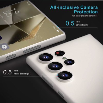 Ốp Lưng Siêu Mỏng Cho SamSung Galaxy S25 Ultra , S25 Plus , S25 Chính Hãng Memumi , Camera có gờ nhô cao bảo vệ - Hàng Chính Hãng