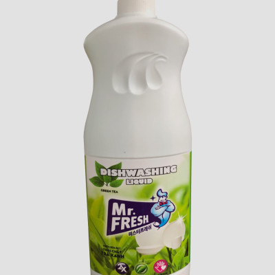 Combo 2 chai Nước rửa bát đậm đặc Mr.fresh Hương trà xanh 800ml