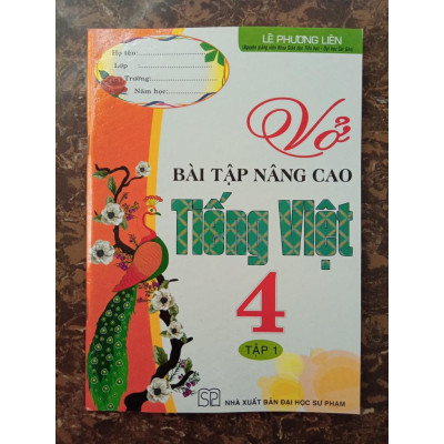 Sách - Vở Bài Tập Nâng Cao Tiếng Việt 4 Tập 1