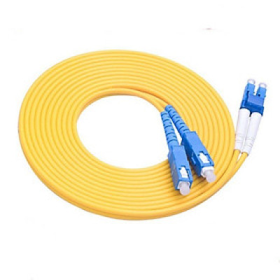 Ugreen UG70685NW218TK 5M LC-SC Màu vàng Cáp nhảy quang Single mode Duplex Fiber - HÀNG CHÍNH HÃNG