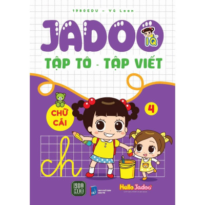 Combo 6 cuốn: Jadoo Tập Tô - Tập Viết