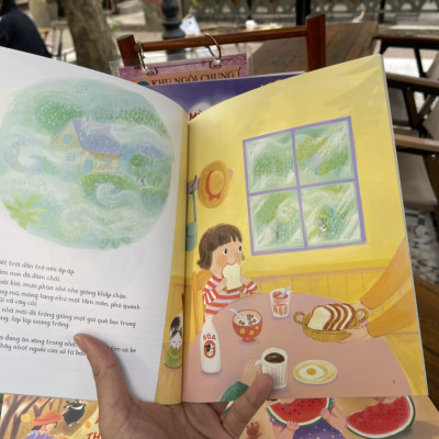 (Combo 4 quyển - Minh hoạ màu) VUI SUỐT CẢ BỐN MÙA - Thôi Lệ Quân - Nxb Kim Đồng