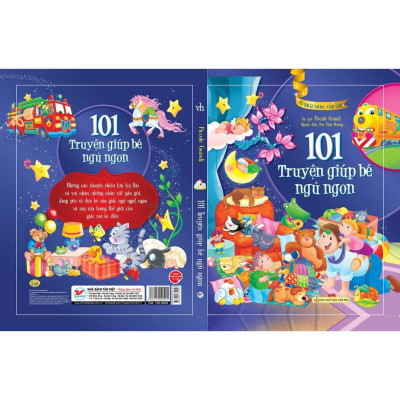 Sách - Tủ Sách Vàng Cho Con - 101 Truyện Giúp Bé Ngủ Ngon - Tân Việt Books