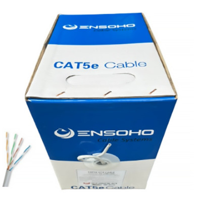 Cáp Mạng ENSOHO Cat 5e UTP EN-U5BC24 ( Đồng Nguyên Chất ) - Hàng Chính Hãng