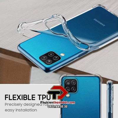 Ốp lưng dành cho SamSung Galaxy A12, SamSung Galaxy M12 trong suốt chống sốc