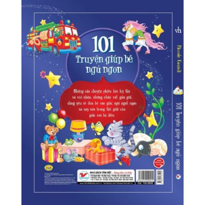 Sách - Tủ Sách Vàng Cho Con - 101 Truyện Giúp Bé Ngủ Ngon - Tân Việt Books
