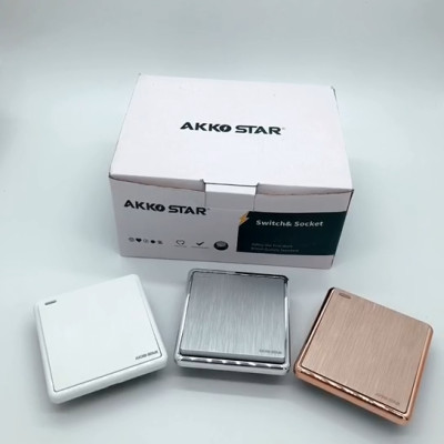 CÔNG TẮC ĐƠN 1 CHIỀU 04056 AKKO STAR   - HÀNG CHÍNH HÃNG