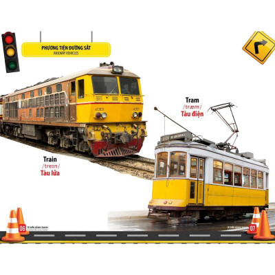 Sách - Từ Điển Bằng Tranh Phương Tiện Giao Thông - Việt Thư