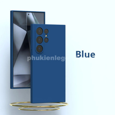 Ốp Lưng Dành Cho Samsung Galaxy S25 Ultra , S24 Ultra , S23 Ultra Silicone Dẻo Lót Nhung Nỉ Chống Sốc chống bẩn hạn chế bám vân tay - Hàng Nhập Khẩu