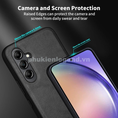 Ốp Lưng Da cho Samsung Galaxy A55 / A35 / A25 / A15 Hiệu X-Level Cao Cấp chống sốc tốt chống bụi bẩn chống mồ hôi dấu vân tay- hàng chính hãng