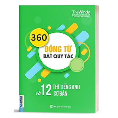 Sách - 360 động từ bất quy tắc và 12 thì cơ bản trong tiếng anh