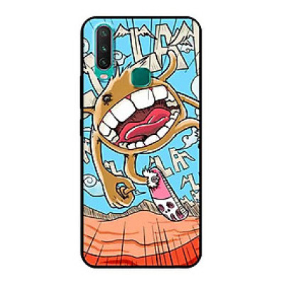 Ốp Lưng in cho Vivo Y17 Mẫu Yêu Quái Cười - Hàng Chính Hãng