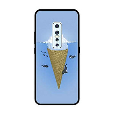 Ốp Lưng in cho Vivo V17 Pro Mẫu Kem Đại Dương - Hàng Chính Hãng