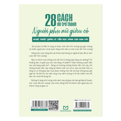 Sách: 28 Cách Để Trở Thành Người Phụ Nữ Giàu Có (Tái bản)