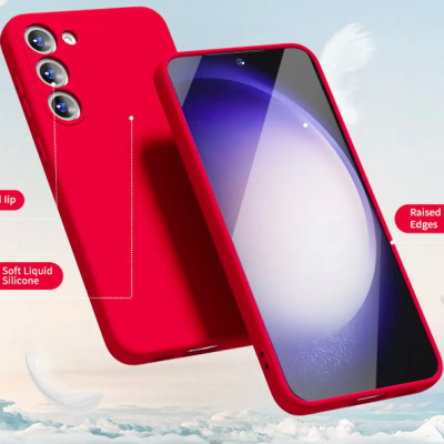Ốp Lưng Dành Cho Samsung Galaxy A56 , A36 , A26 , A16 , A06 5G , A06 4G Silicone Dẻo Lót Nhung Nỉ Chống Sốc chống bẩn hạn chế bám vân tay - Hàng Nhập Khẩu