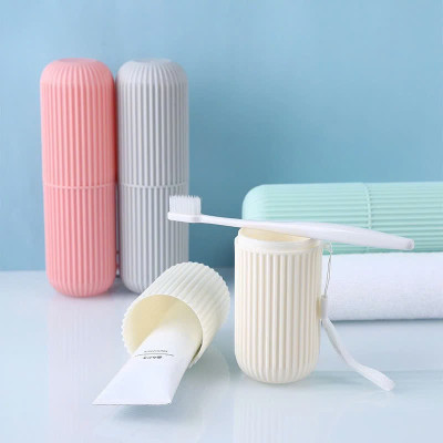 Hộp Đựng Bàn Chải, Kem Đánh Răng, Lược, Khăn Mặt  Hộp Đựng Đồ Mang Đi Du Lịch Tiện Lợi Nhiều Màu Sắc MÀU XANH