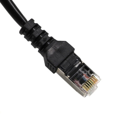 Cáp Chia Cổng Mạng LAN RJ45 1 Sang 2 Cổng - Hàng Nhập Khẩu