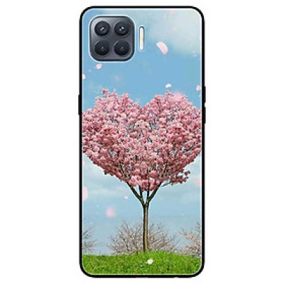 Ốp lưng dành cho Oppo A93 - F17 Pro mẫu Cây Đào Tim